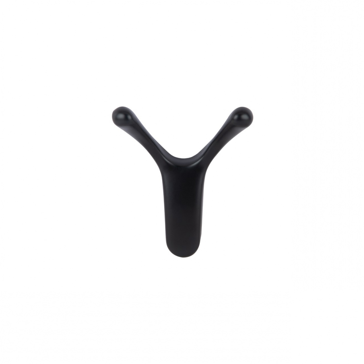 HAFELE ขอแขวนเฟอร์นิเจอร์ มม. ขนาด 57X27X68mm. รุ่น 488.03.100 สีดำ