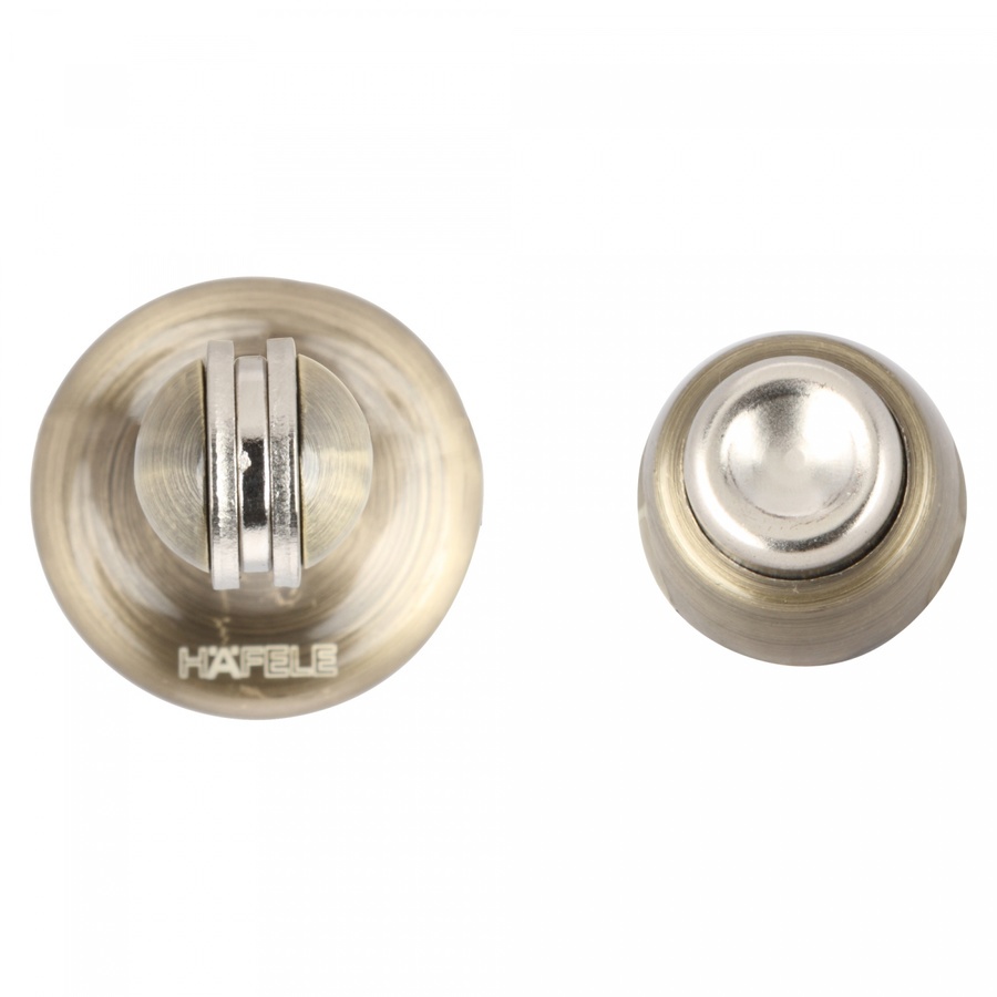 HAFELE กันชนติดผนังแม่เหล็ก489.70.258สีทองเหลืองรมดำ