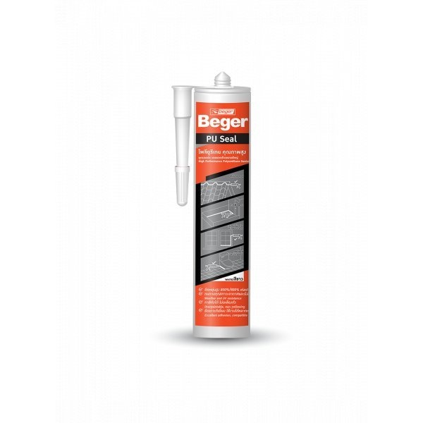 Beger โพลียูรีเทนยาแนว BEGER FBSPUS600 ขนาด 600 มล. สีขาว
