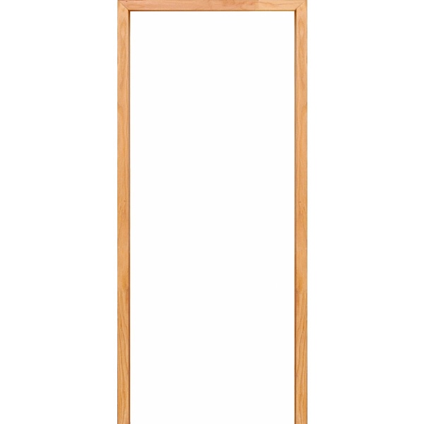 D2D วงกบประตูไม้ ไม้ดักลาสเฟอร์ COM.1 D2D-FJ  (บานเดี่ยว) 90 x 214 cm.