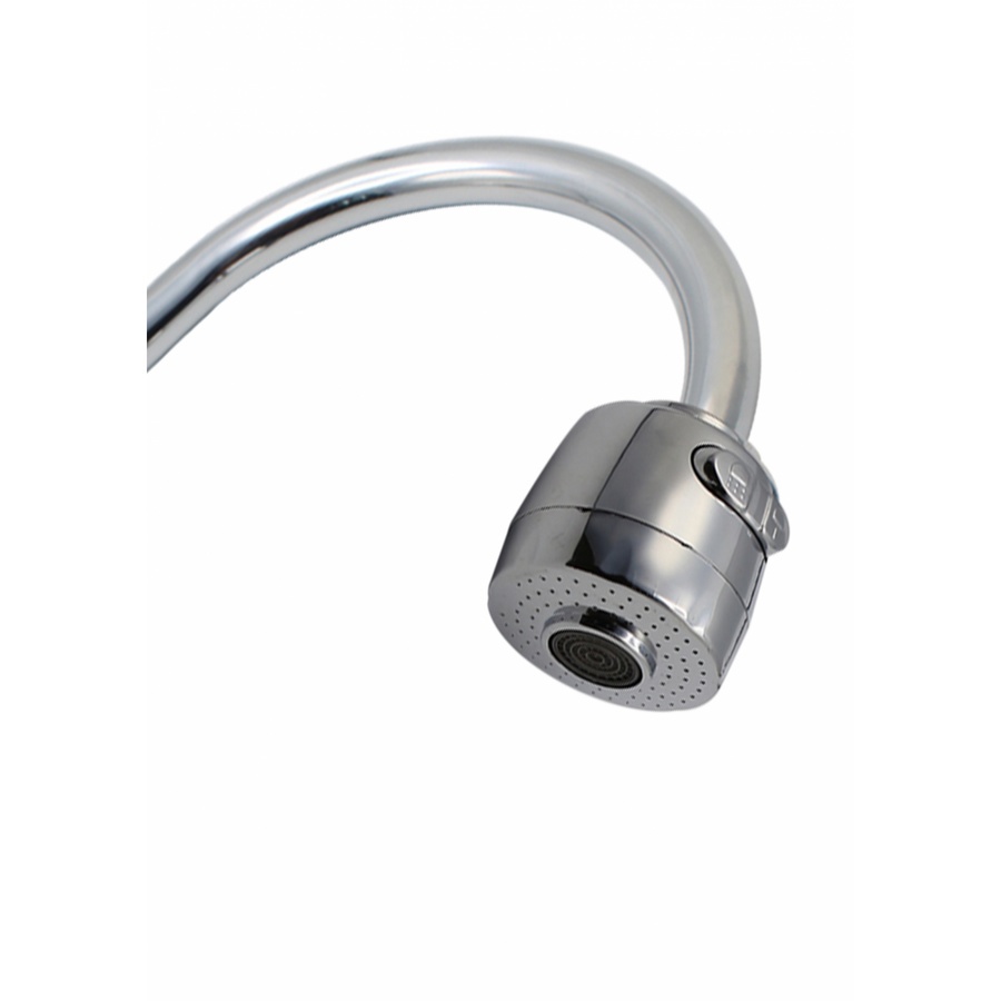 Donmark ก๊อกอ่างล้างจานเข้าผนังโครเมี่ยมด้ามปัด ปรับน้ำ 2 ระบบ MC401-11UF
