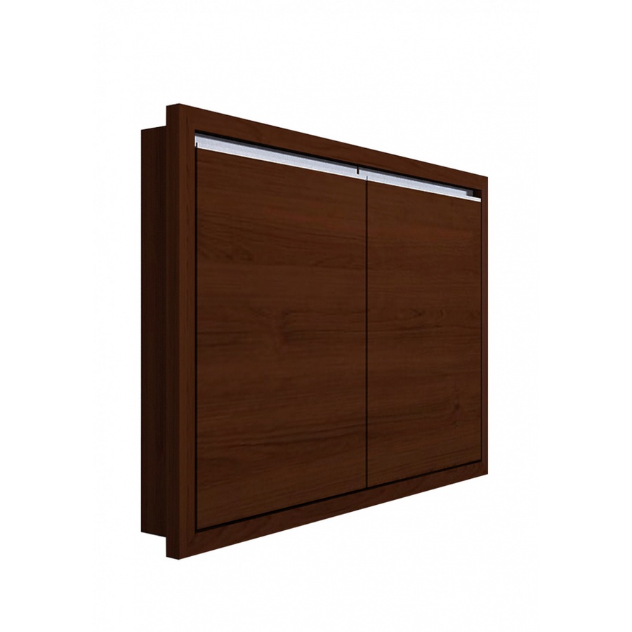 MJ บานซิงค์คู่ทึบตรง  71x91x0 ซม. SAV-S608-WN สีวอลนัท