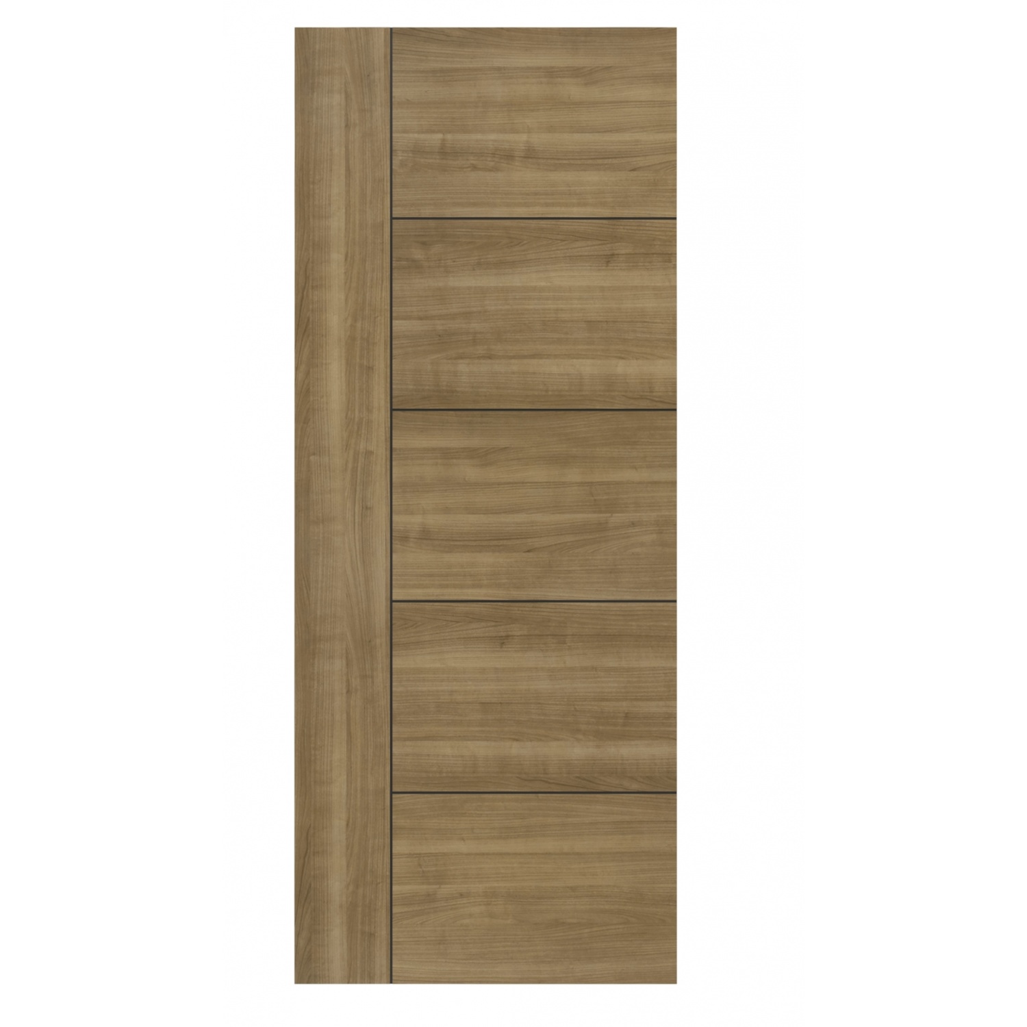 HOLZTUR ประตูปิดผิวเมลามีน HT1 90x200 ซม. X-CA สีคาปูชิโน่