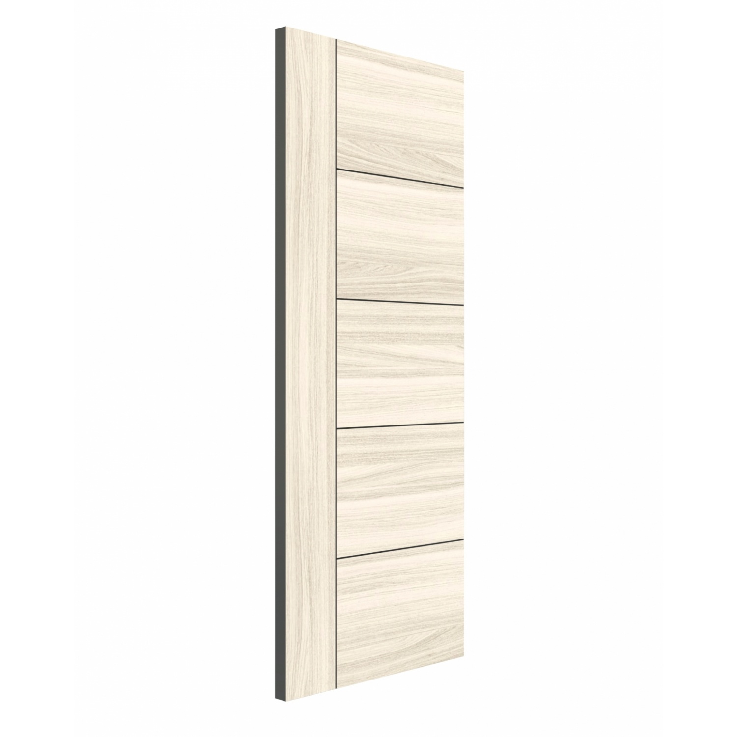 HOLZTUR ประตูปิดผิวเมลามีน HT1 100x200 ซม. X-WO สีไวท์โอ็ค