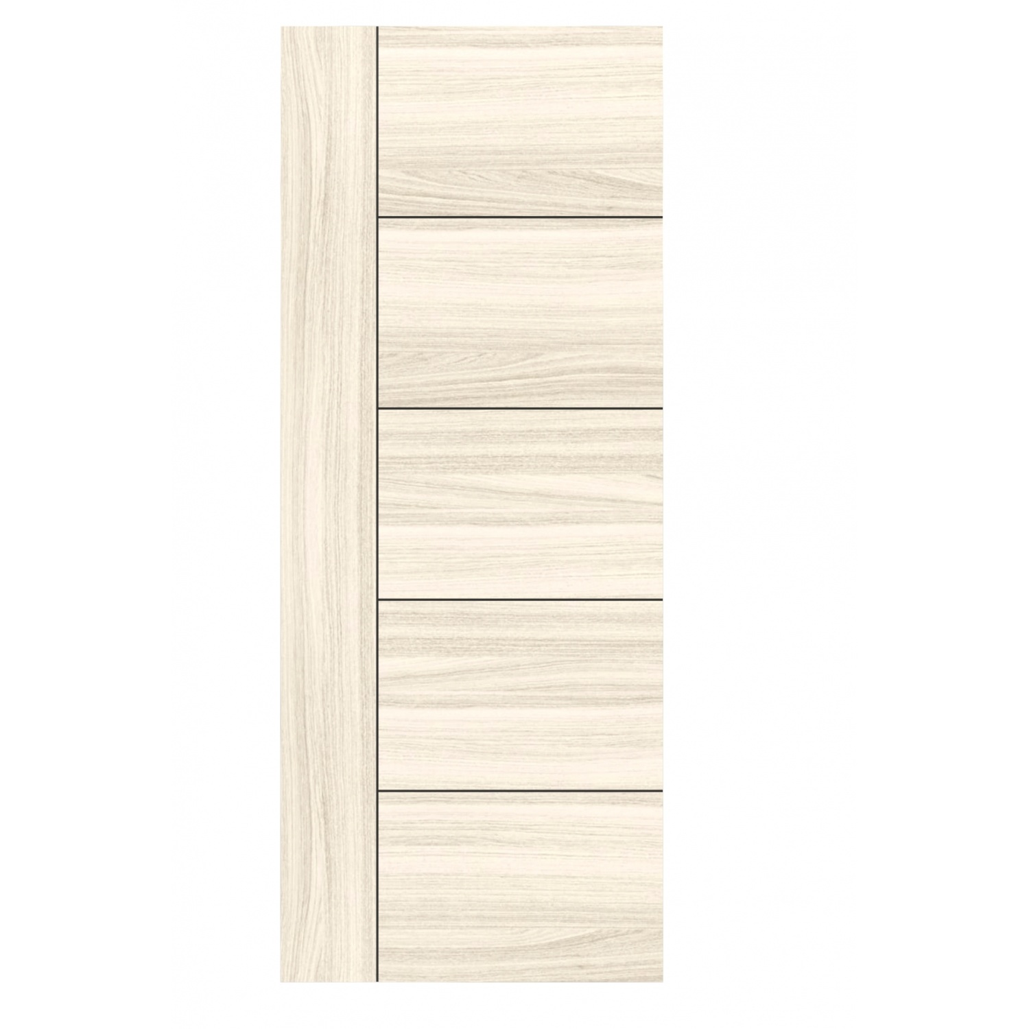 HOLZTUR ประตูปิดผิวเมลามีน HT1 100x200 ซม. X-WO สีไวท์โอ็ค