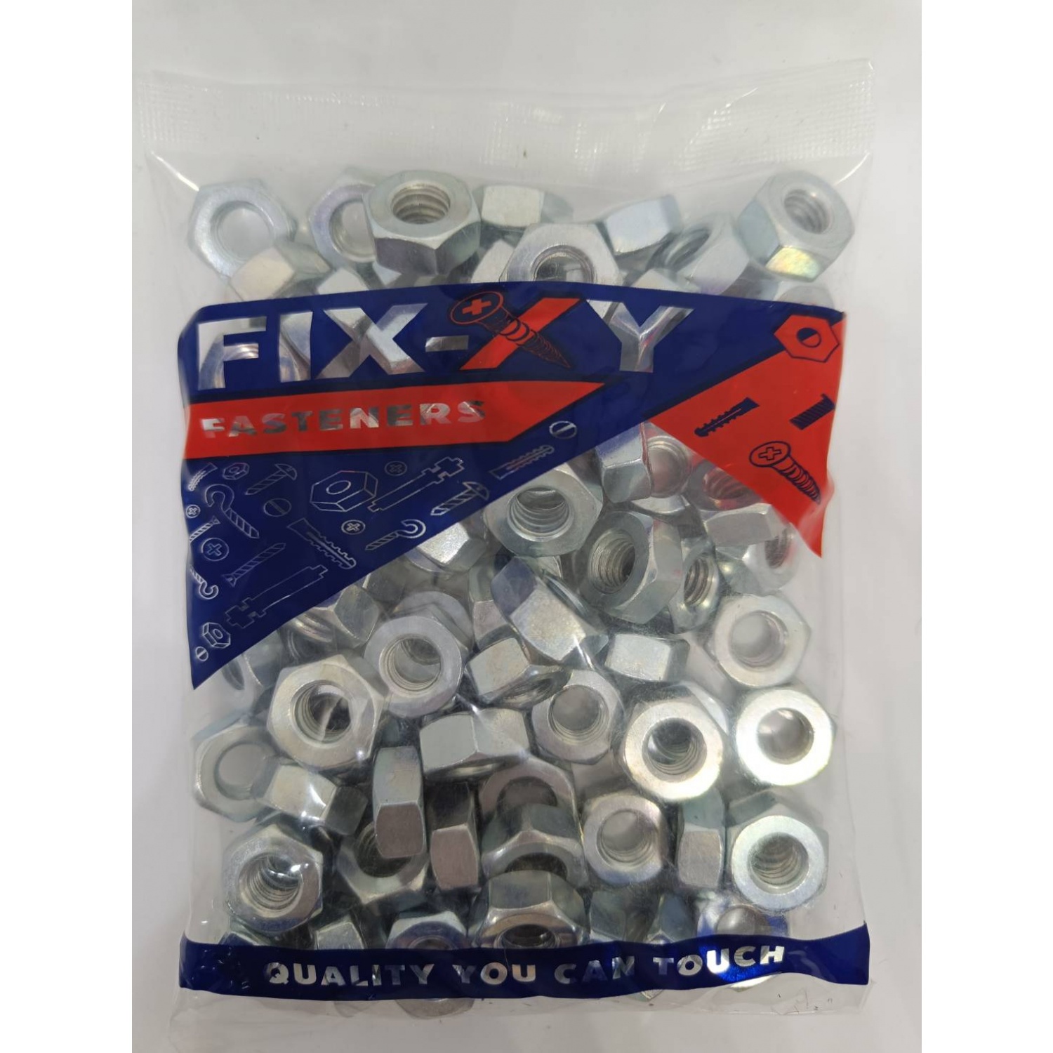 FIX-XY น็อตตัวเมีย 3/8 (1 KG/ถุง)