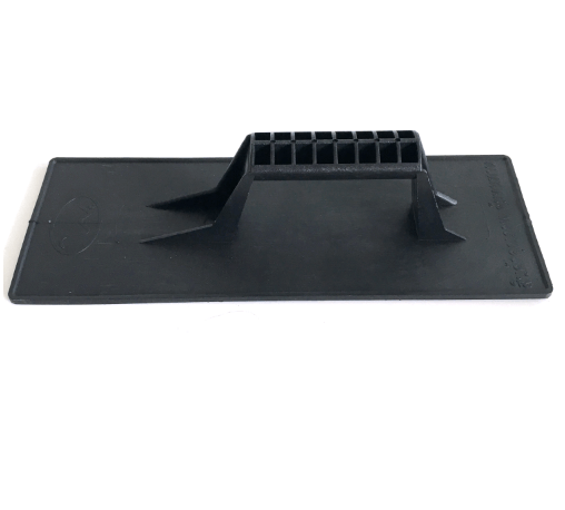 W.PLASTIC เกรียงฉาบปูน PP 11x29.5x7.5 ซม. สีดำ (โหล)