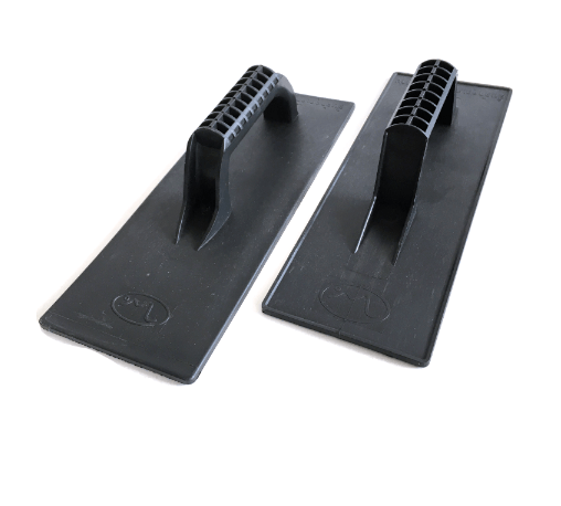W.PLASTIC เกรียงฉาบปูน PP 11x29.5x7.5 ซม. สีดำ (โหล)