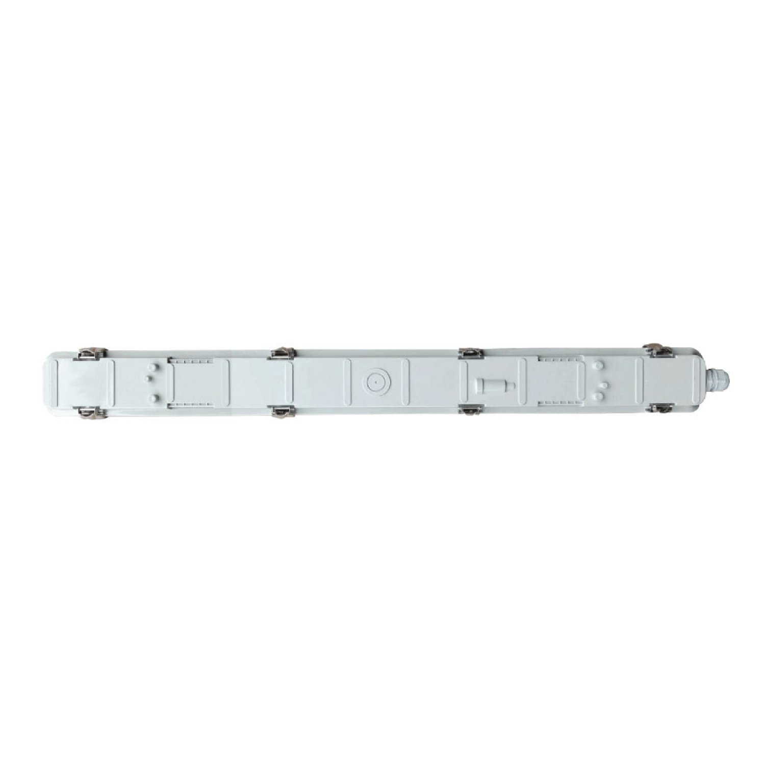 LAMPTAN โคมกันน้ำกันฝุ่นพร้อมหลอด LED T8 1X10W แสงเดย์ไลท์ รุ่นลิ้นการ์ด