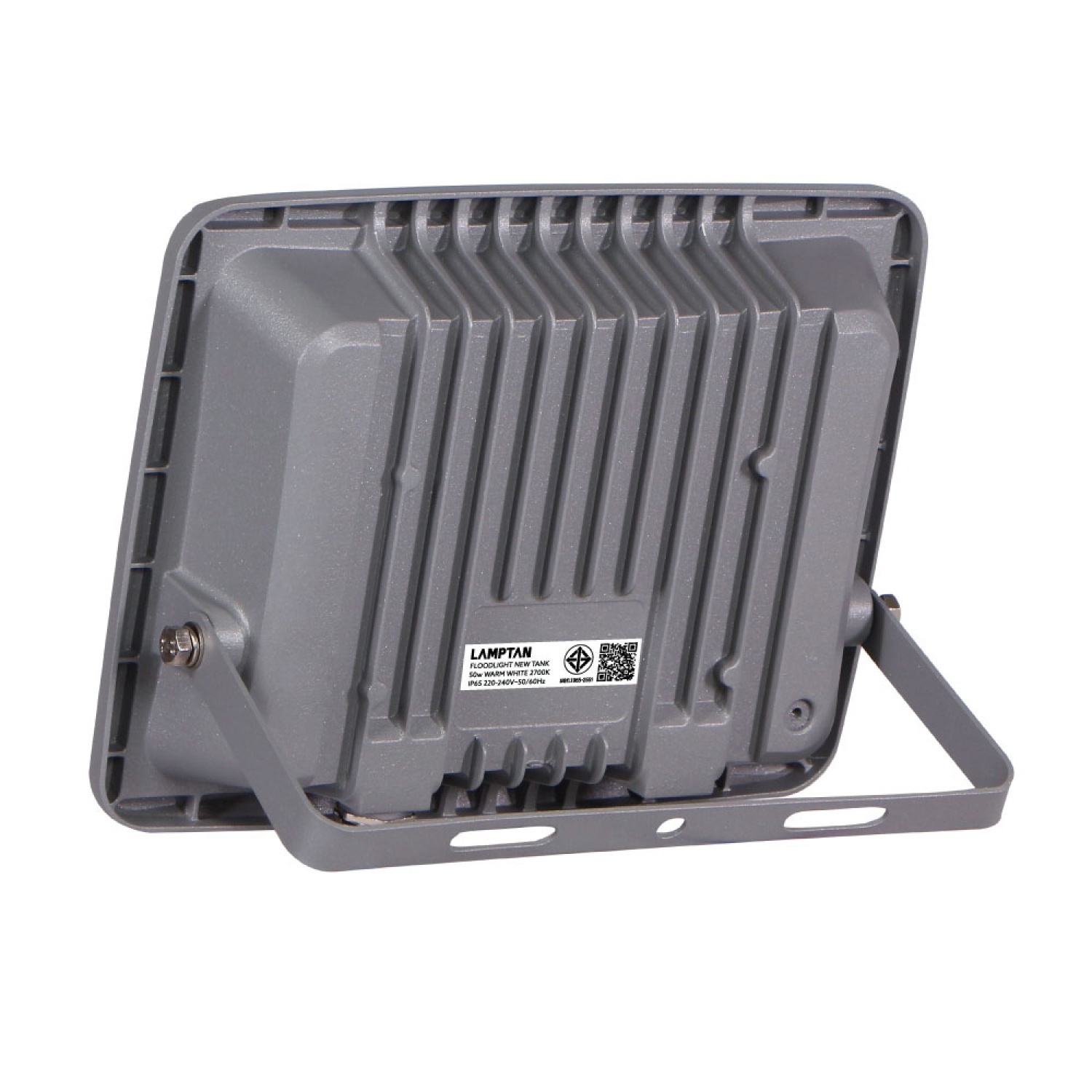 LAMPTAN โคมไฟฟลัดไลท์ LED 50W รุ่นนิวแทงค์ แสงวอร์มไวท์
