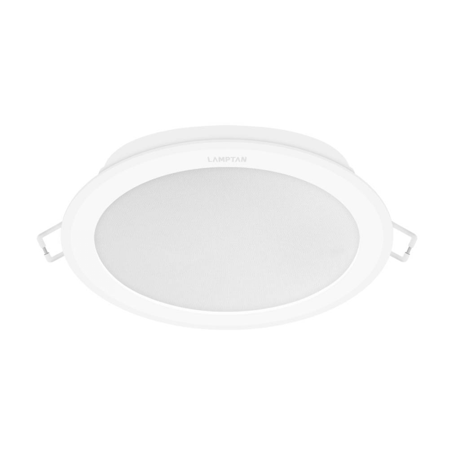 LAMPTAN โคมดาวน์ไลท์ LED แบบฝังหน้ากลม 4.5นิ้ว 14W รุ่นอีมิท แสงเดย์ไลท์