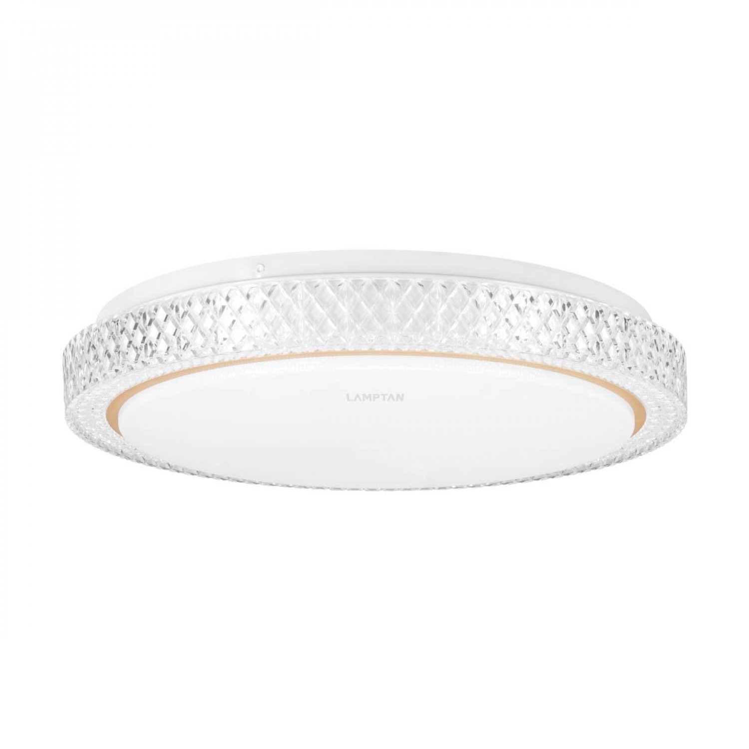 LAMPTAN โคมไฟเพดาน LED 36W รุ่น CRYSTAL GOLD มัลติสมาร์ท