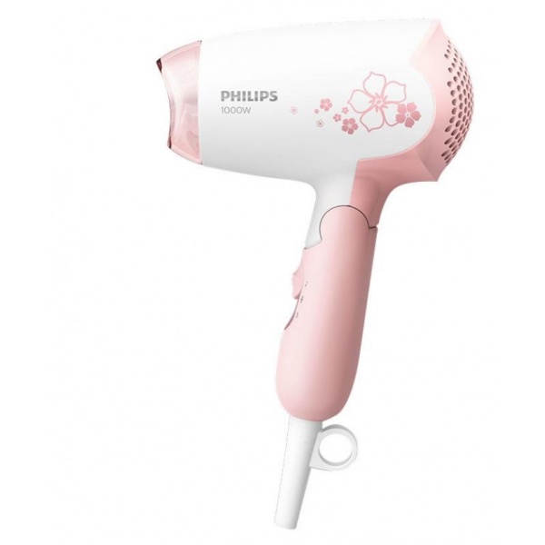 ไดร์เป่าผม HP8108 1000วัตต์ สีขาว-ชมพู  PHILIPS