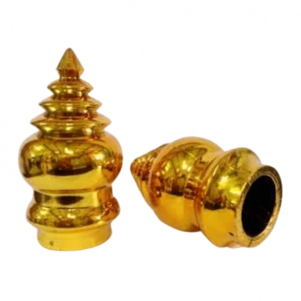 ลายประกอบเหล็กดัด - หัวขุน 2"  ลง  1.5" สีทอง