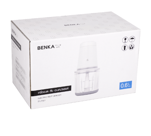 BENKA เครื่องบด สับ อเนกประสงค์ ความจุ 0.6 ลิตร DFJY501 สีขาว