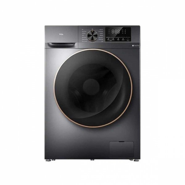 TCL เครื่องซักอบฝาหน้า รุ่น WT11EPWDG  (ซัก 10กก. อบ 7กก.) สีเทา