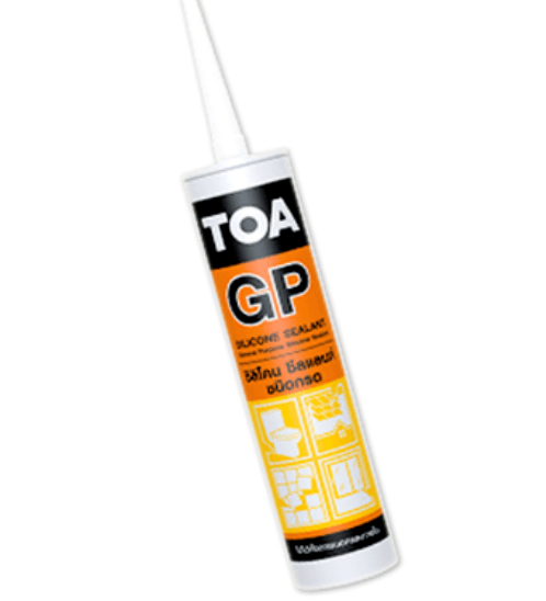 ทีโอเอ ซิลิโคนซีลแลนท์ ชนิดกรด  หลอด #สีเทา