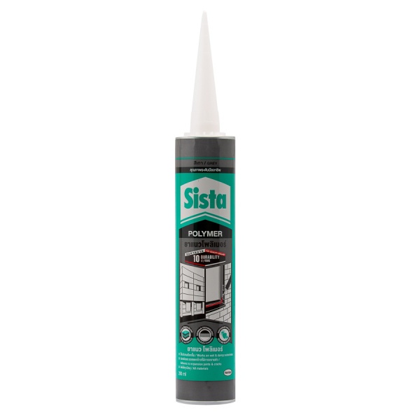 SISTA ยาแนวโพลีเมอร์ 290 มล.สีเทา