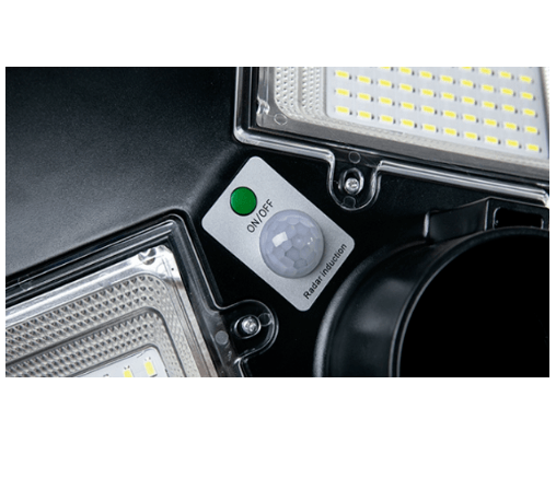 EILON โคมไฟสนาม UFO โซลาร์เซลล์ พร้อมรีโมท 200W รุ่น ETYD-200W-0065 แสงเดย์ไลท์ สีดำ (เฉพาะตัวโคม)
