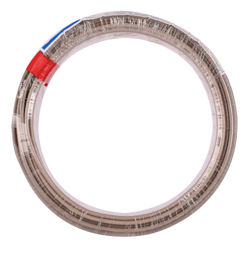 BCC สายไฟ THW 1x4 ตร.มม. 30 m. สีเทา