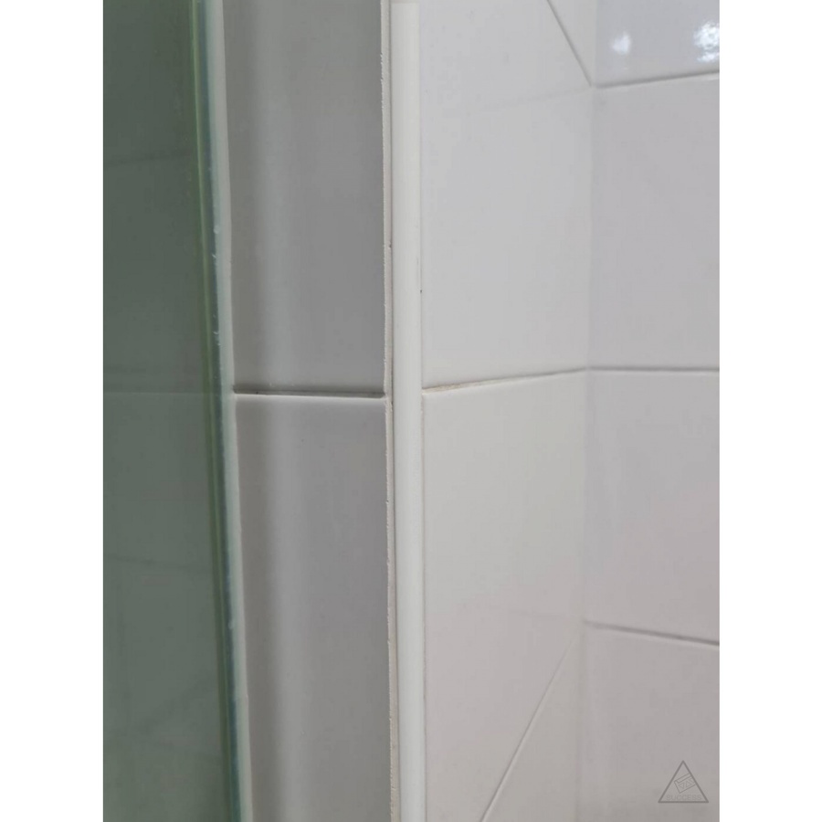 SUCCESS คิ้ว PVC เคลือบUV 10 มม. ยาว 2 เมตร รุ่น U40/W101 สีขาว