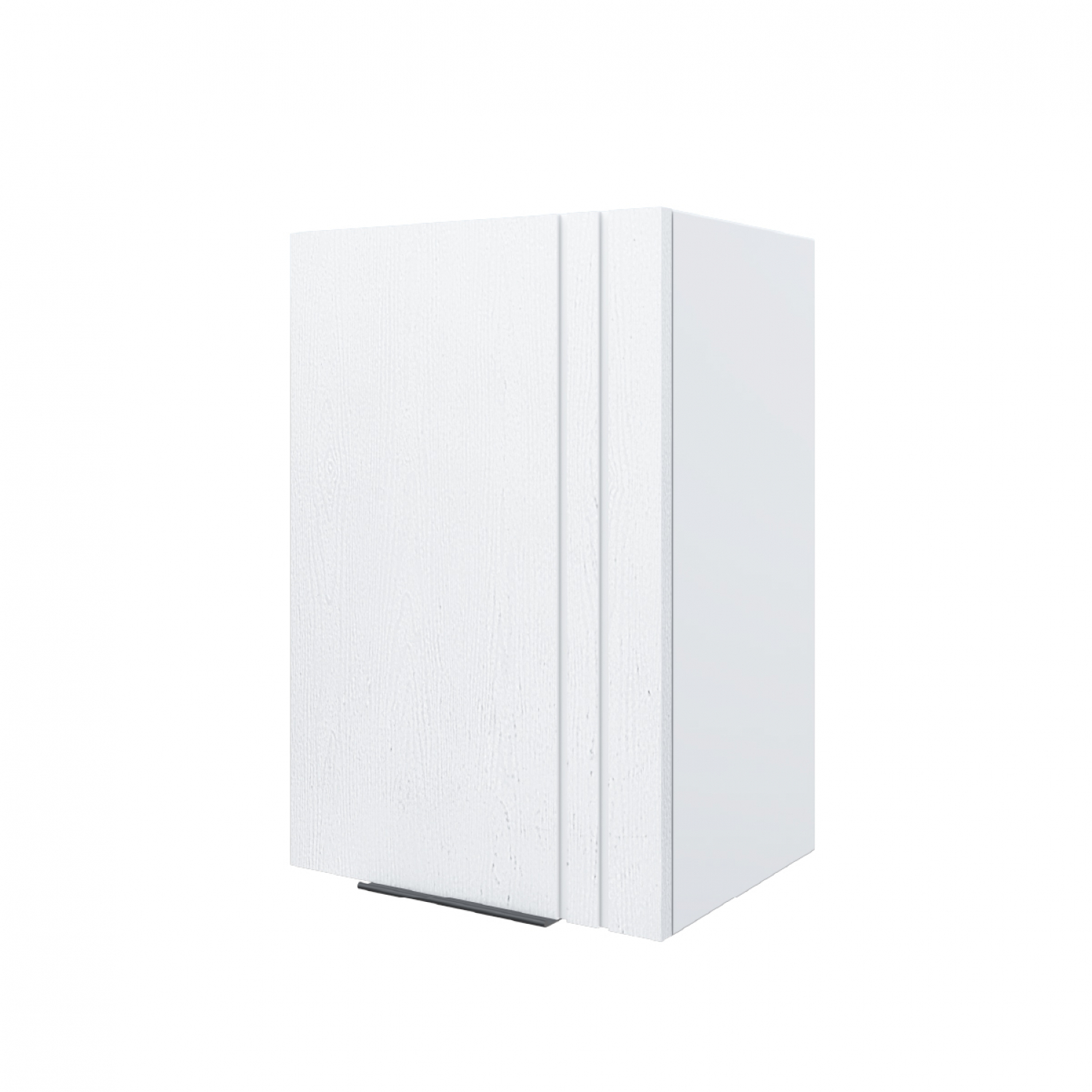 CLOSE Lumine  ตู้แขวนเดี่ยว uPVC 40x60 ซม. เซาะร่อง สีเพียวไวท์