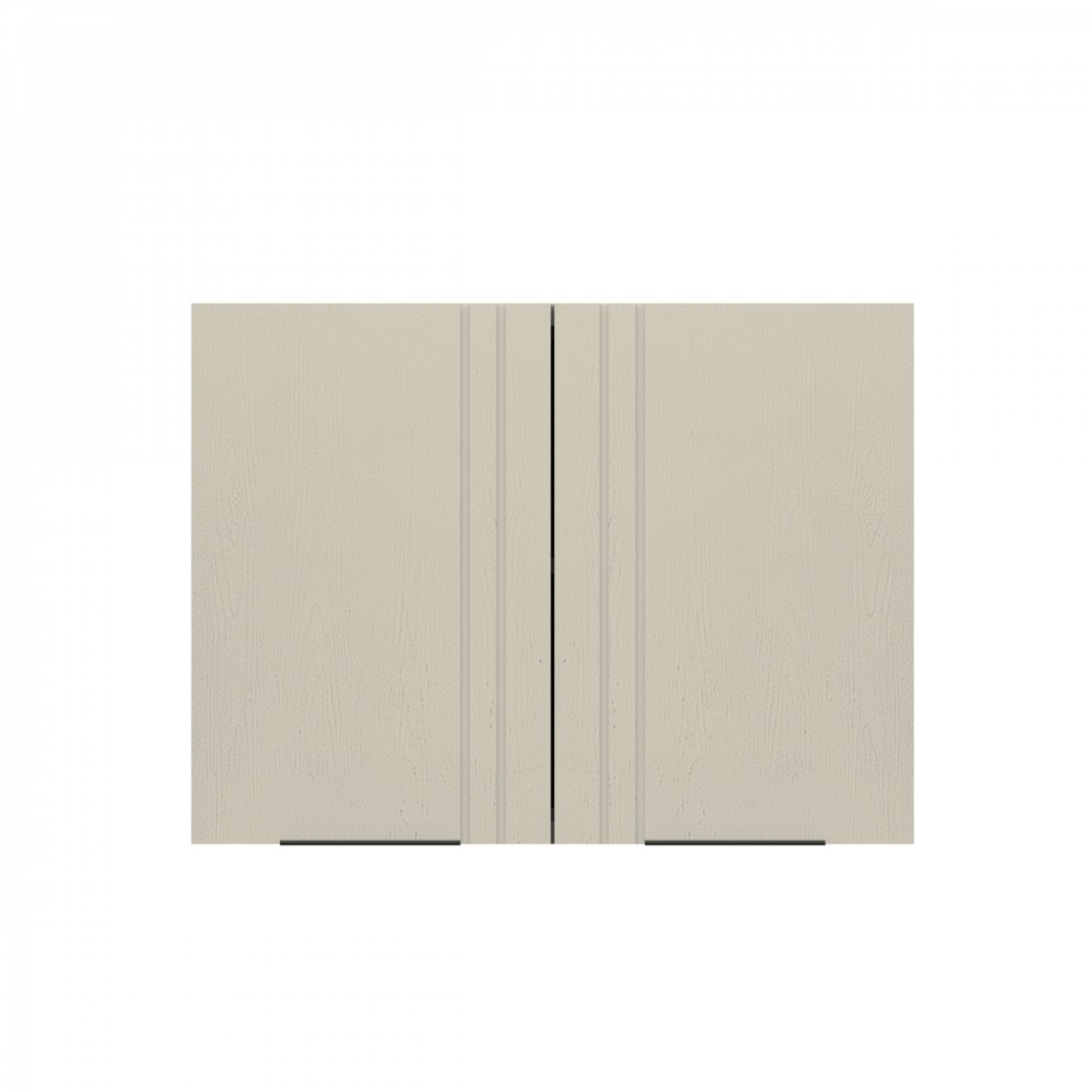 CLOSE Lumine  ตู้แขวนคู่ uPVC 80x60cm. เซาะร่อง สีอัลมอนด์