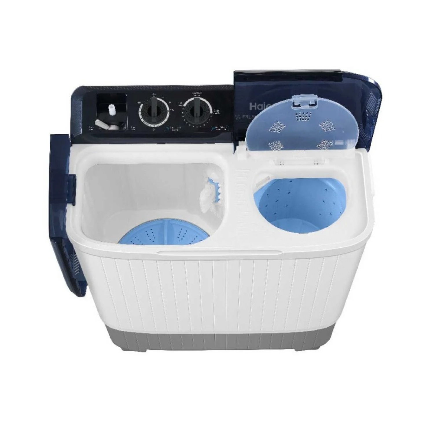 HAIER เครื่องซักผ้า 2 ถัง 15 กก. รุ่น HTW150-1217BS