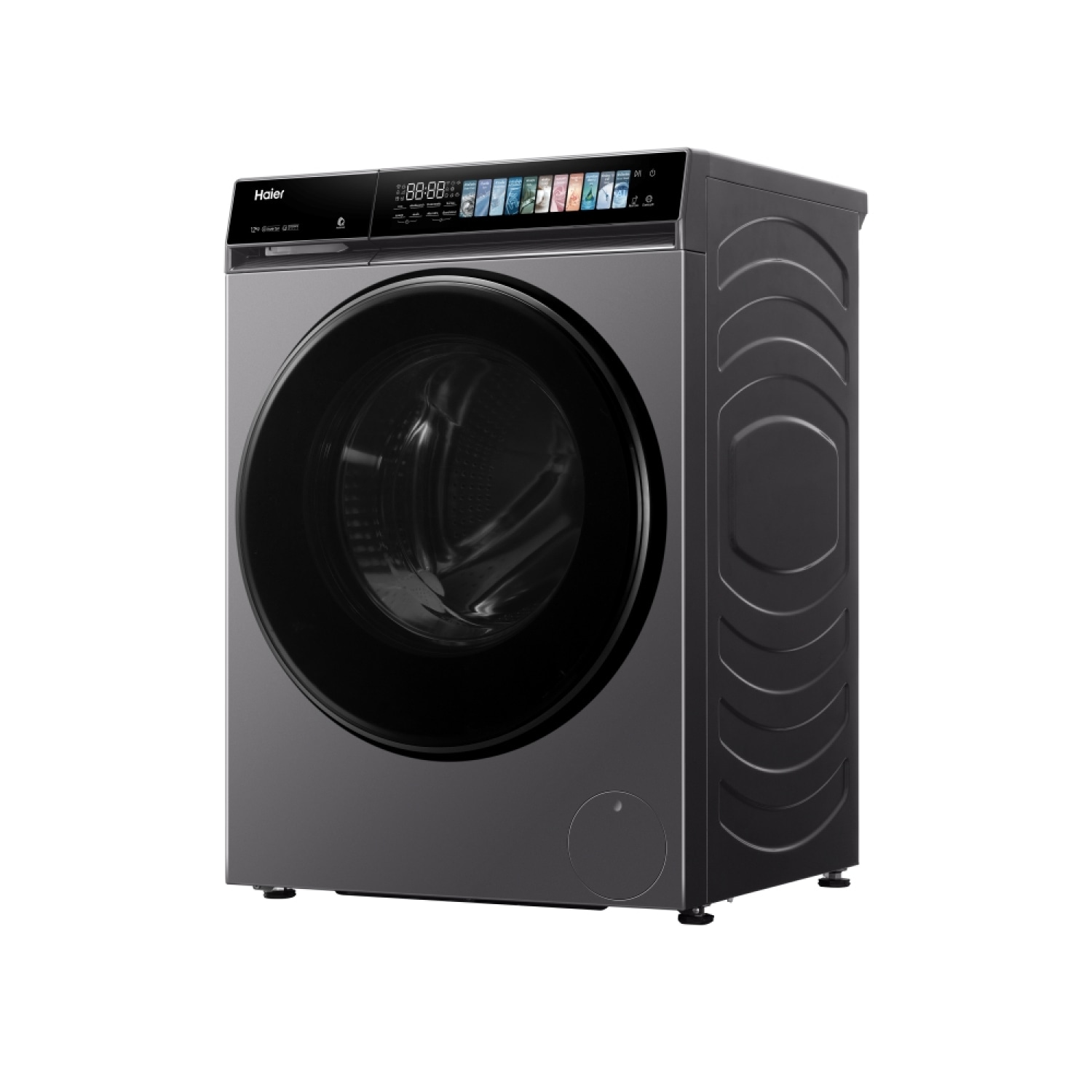 HAIER เครื่องซักผ้าฝาหน้า ขนาด 12 กก. รุ่น HW120-BP14367S8U1 สีดำ