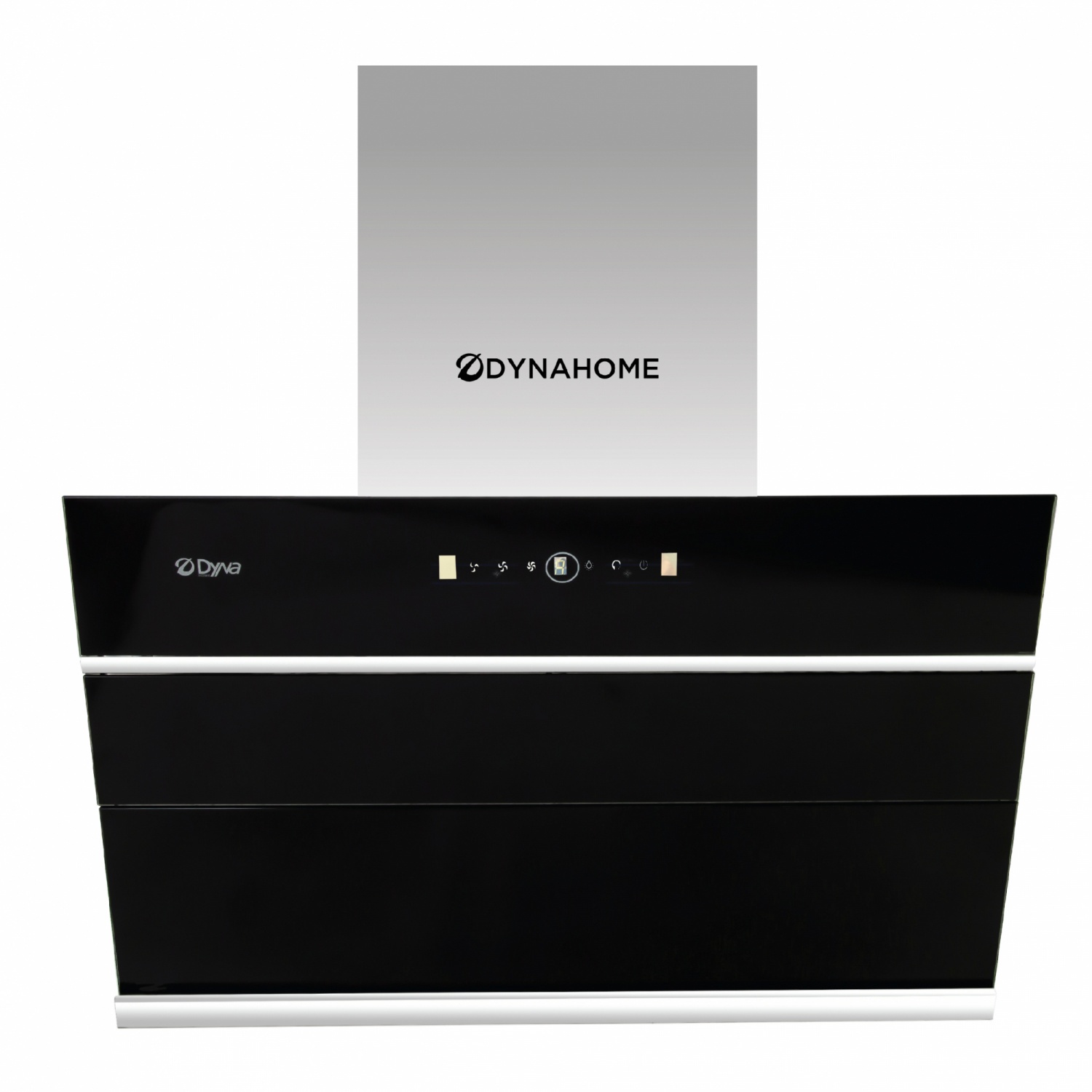 DYNAHOME ชุดเซ็ทเครื่องดูดควัน เตาฝังDH-202-BI+เครื่องดูดควันDH-218-VA สีดำ