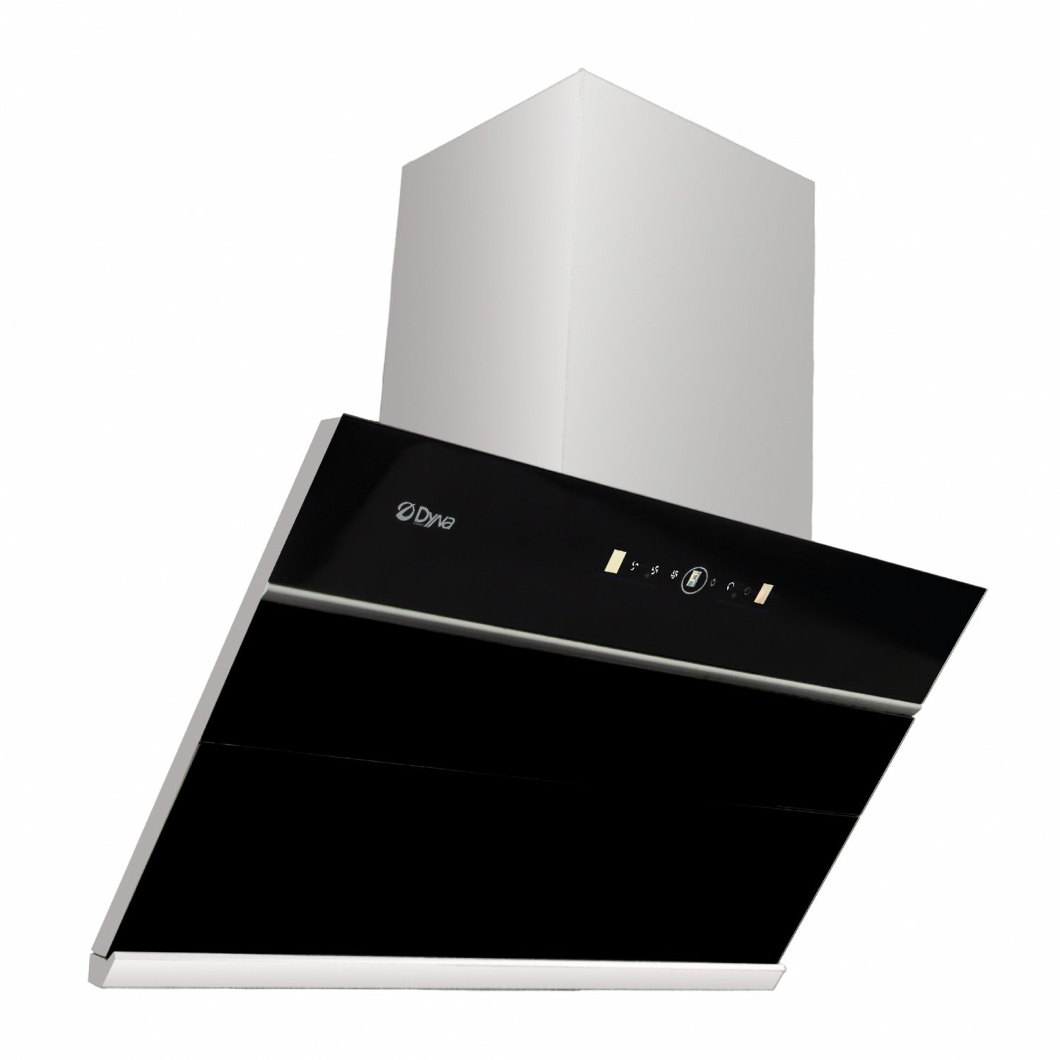 DYNAHOME ชุดเซ็ทเครื่องดูดควัน เตาฝังDH-202-BI+เครื่องดูดควันDH-218-VA สีดำ