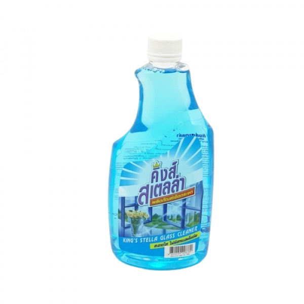 KINGS STELLA น้ำยาเช็ดกระจก (รีฟิลขวด) ขนาด 600 มล.