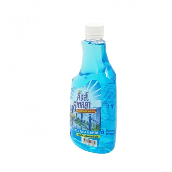 KINGS STELLA น้ำยาเช็ดกระจก (รีฟิลขวด) ขนาด 600 มล.