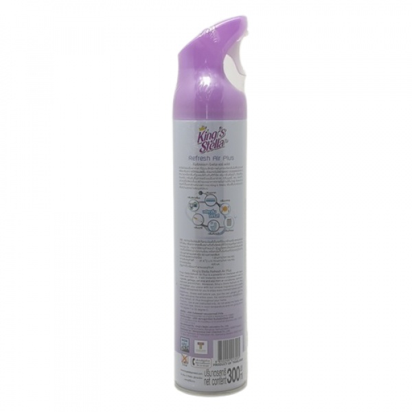 KINGS STELLA สเปรย์ปรับอากาศ แอร์พลัส Hokkaido Lavender 300 มล.