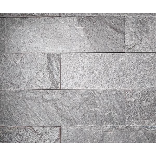 หินธรรมชาติ 5x20 ซม.กระเบื้อง หินดาร์กซิลเวอร์ รุ่น NSD-NQ015