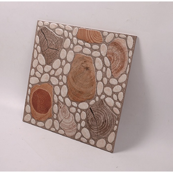 Marbella กระเบื้องเซรามิคปูพื้น 40X40 ซม. รุ่น ทิมเบอร์-บราวน์ HP4406 Satin (12P)