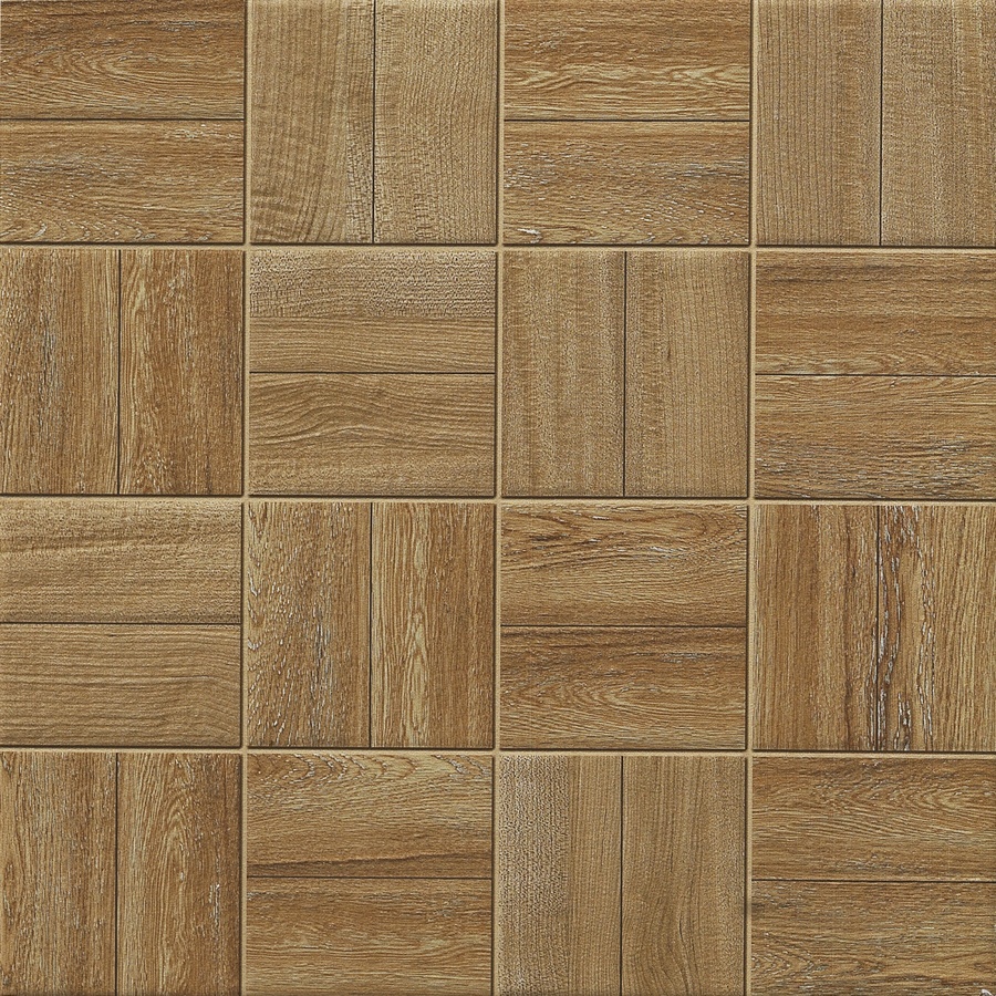 Marbella กระเบื้องเซรามิคปูพื้น 30X30 ซม. พีนัทสมอลวู้ด ZX207 Satin (17P)
