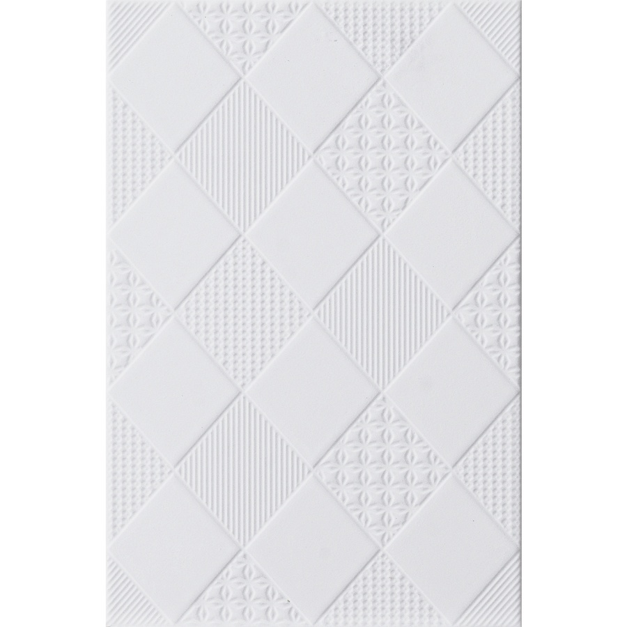 Marbella กระเบื้องเซรามิคปูผนัง 20X30 ซม. วอลลี่ไวท์ ZX2018 Gloss (25P)