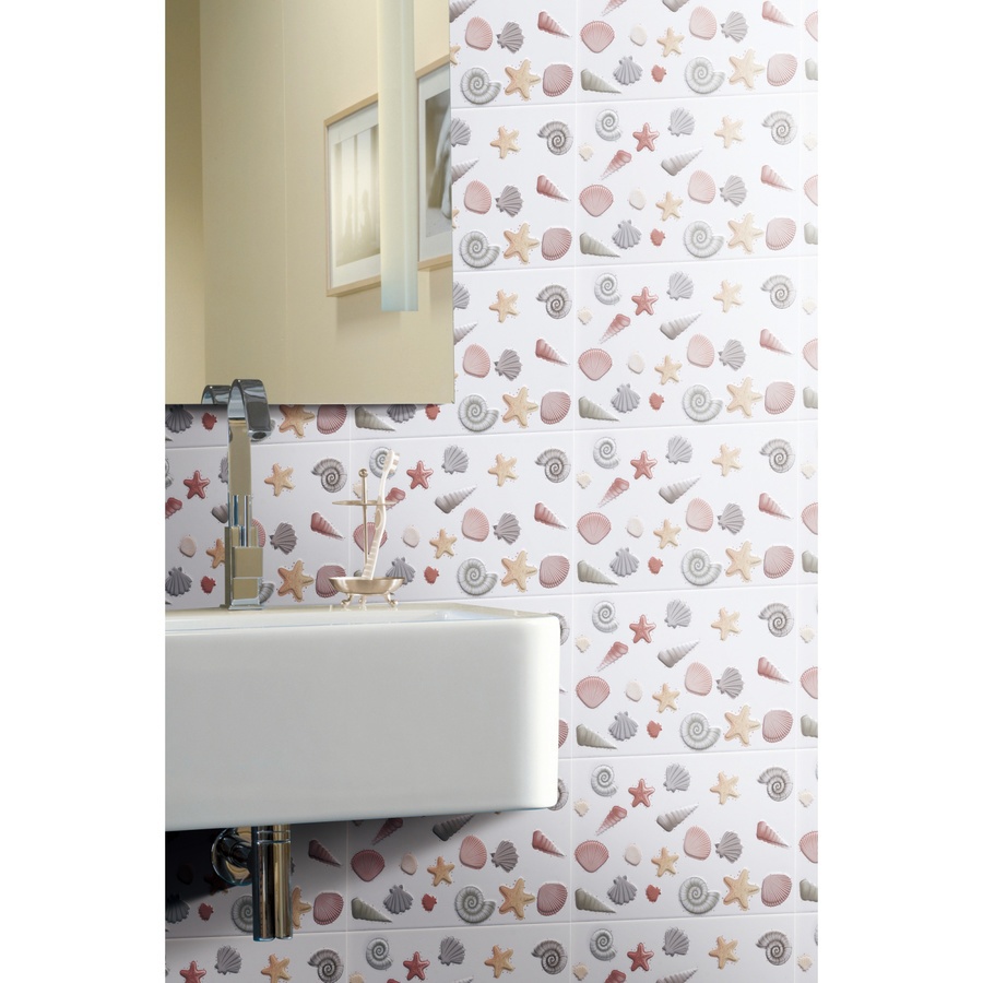Marbella กระเบื้องเซรามิคปูผนัง 20X30 ซม. อินเดอะซี ZX2024 Gloss (25P)