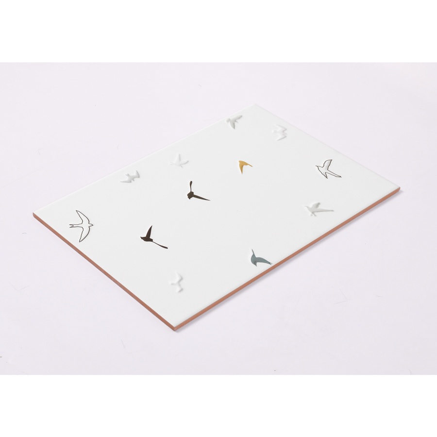 Marbella กระเบื้องเซรามิคปูผนัง 20X30 ซม. สมอลเบิร์ด ZX2025 Gloss (25P)