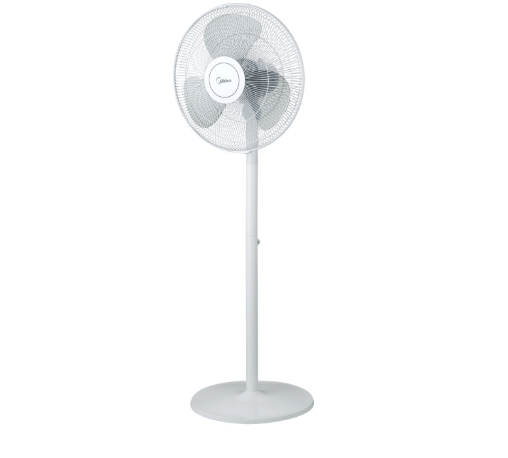 MIDEA พัดลมตั้งพื้น FS40-18C สีขาว