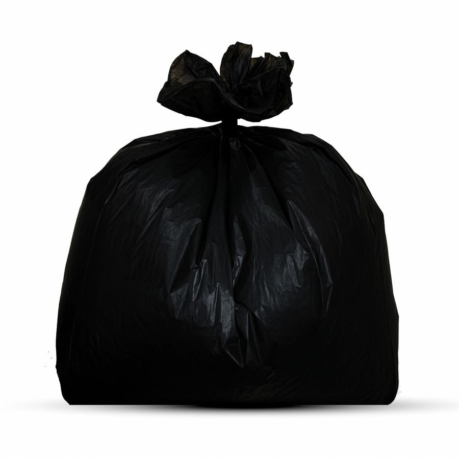 Champion ถุงขยะแบบหนา เกรด A ขนาด 36 x45  บรรจุ 6 ใบ/แพ็ค สีดำ