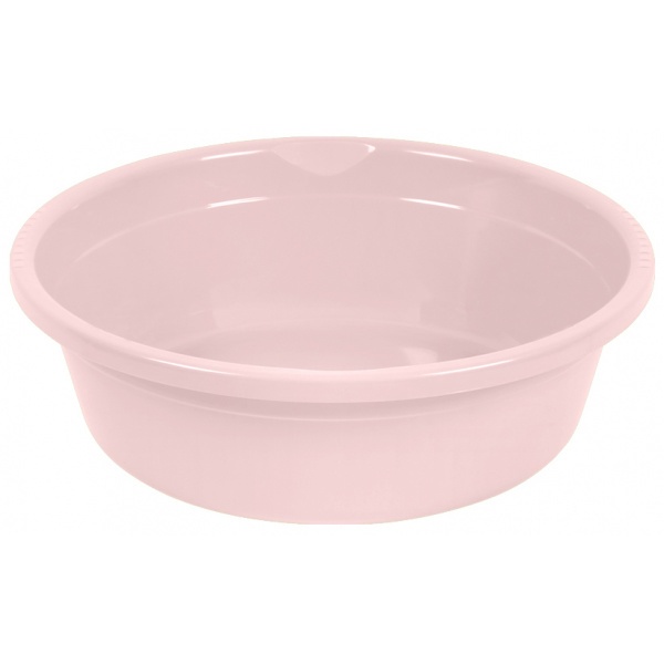GOME กะละมังกลม 10.5L ขนาด 40x40x13.5cm. รุ่น No.40 สีชมพูพาสเทล