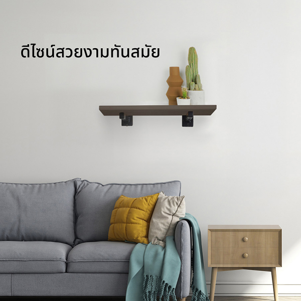 DELICATO แผ่นชั้นไม้ รุ่นอแมนด้า ขนาด 20X60X1.6 ซม. สีวู้ดแลนด์โอ๊ค