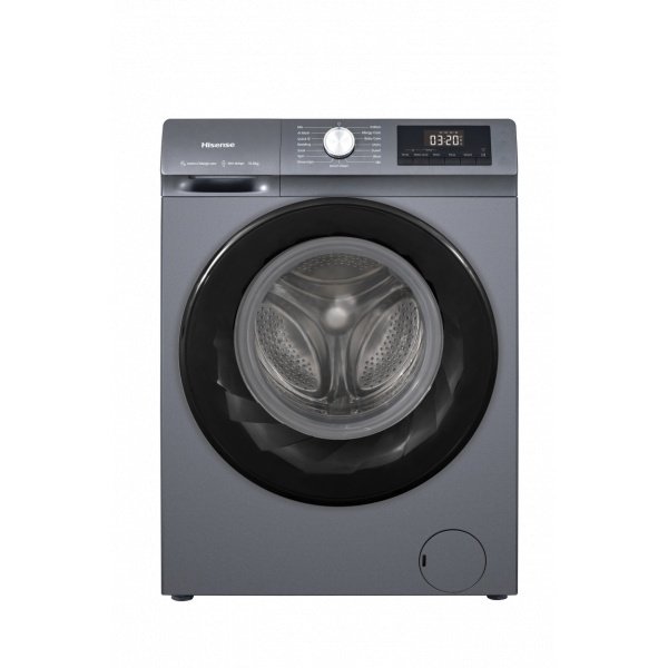 HISENSE เครื่องซักผ้าฝาหน้า 10.5kg รุ่น WF105N1 สี Titanium Gray
