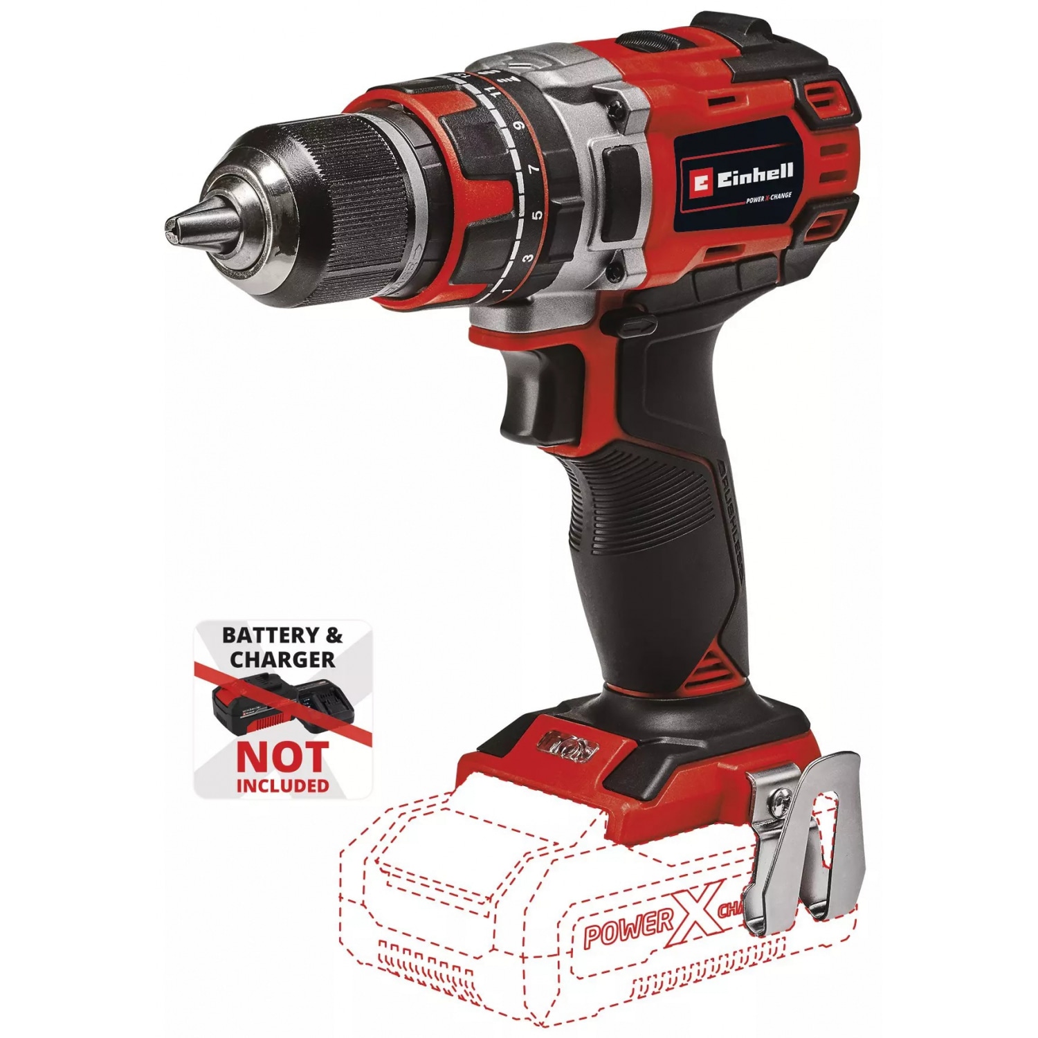 Einhell สว่านกระแทกไร้สายขนาด 18V 50Nm. รุ่น TP-CD 18/50 Li-i BL Solo (เครื่องเปล่า)