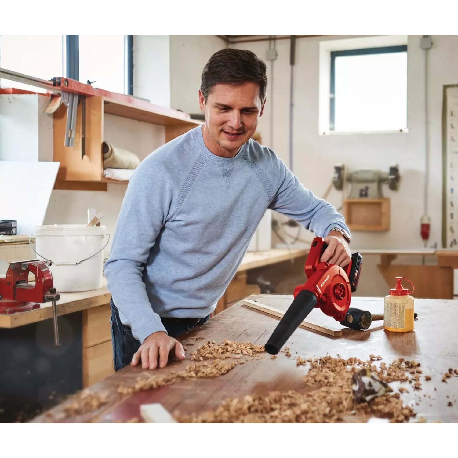 Einhell เครื่องเป่าลมไร้สาย ขนาด 18V ความเร็วลม 180Km./Hr. รุ่น TE-CB 18/180 Li Solo