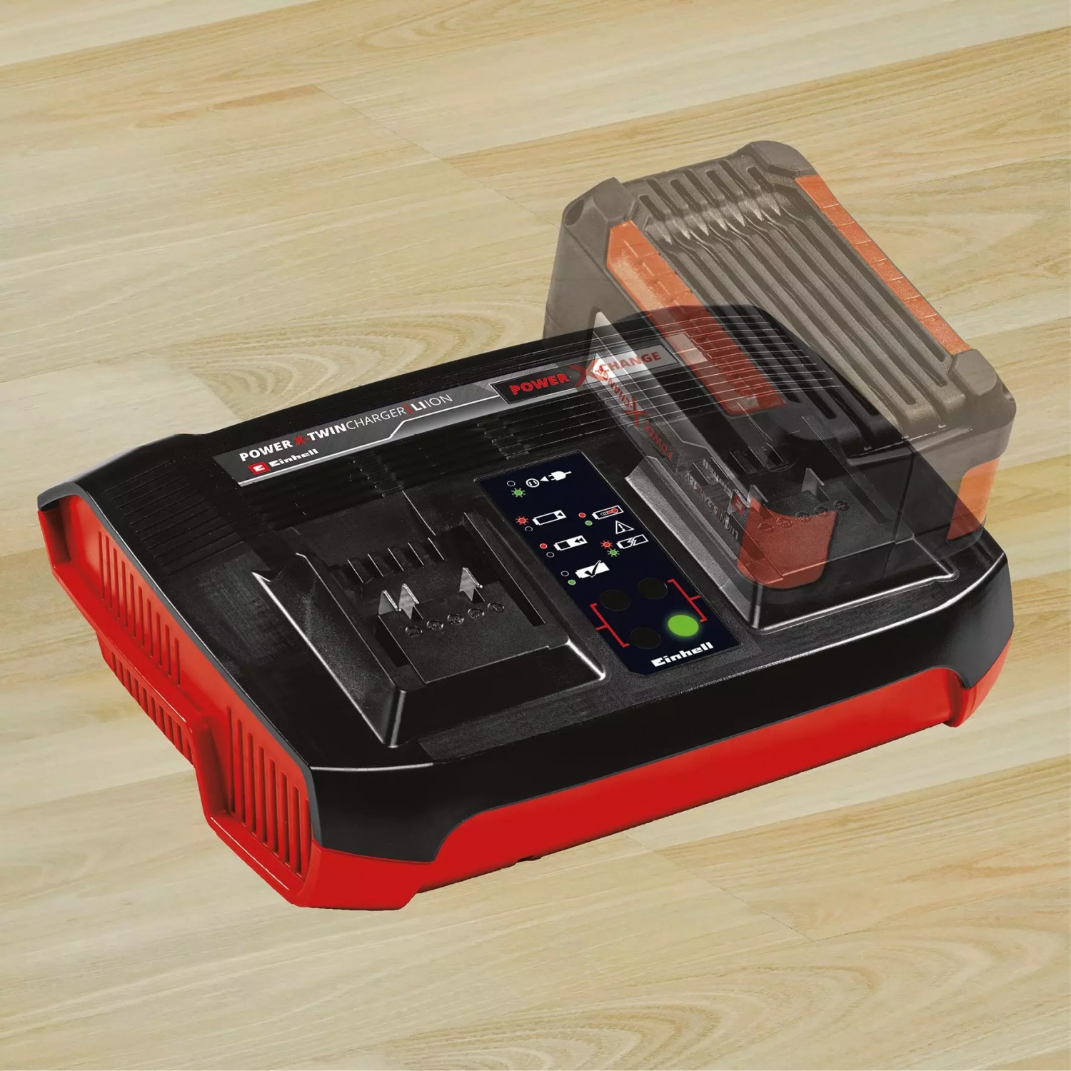 Einhell เครื่องชาร์จแบตเตอรี่ ขนาด 3A 2ช่อง รุ่น Power X-Twincharger 3A
