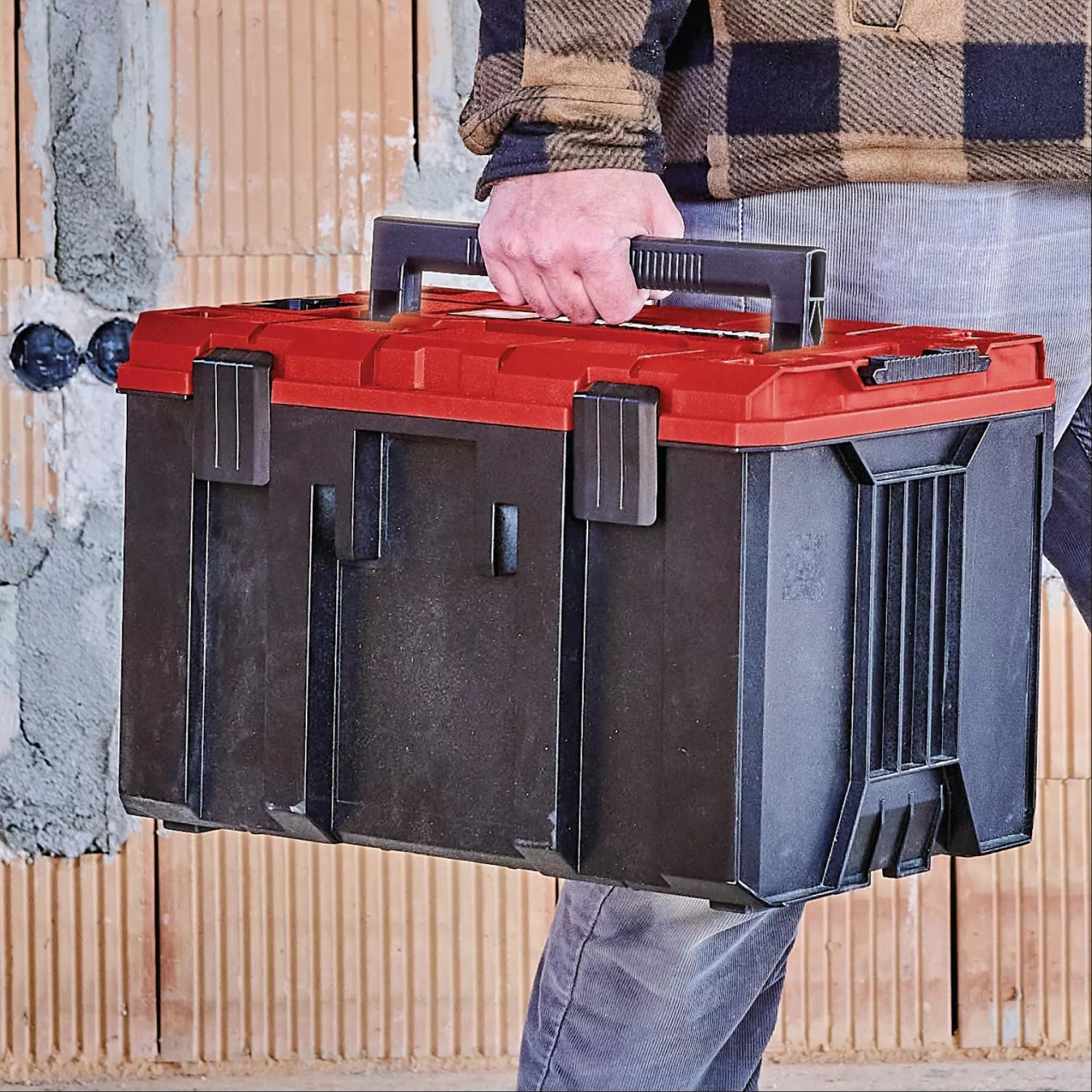 Einhell กล่องเครื่องมือพลาสติกไซส์ M รุ่น E-Case M