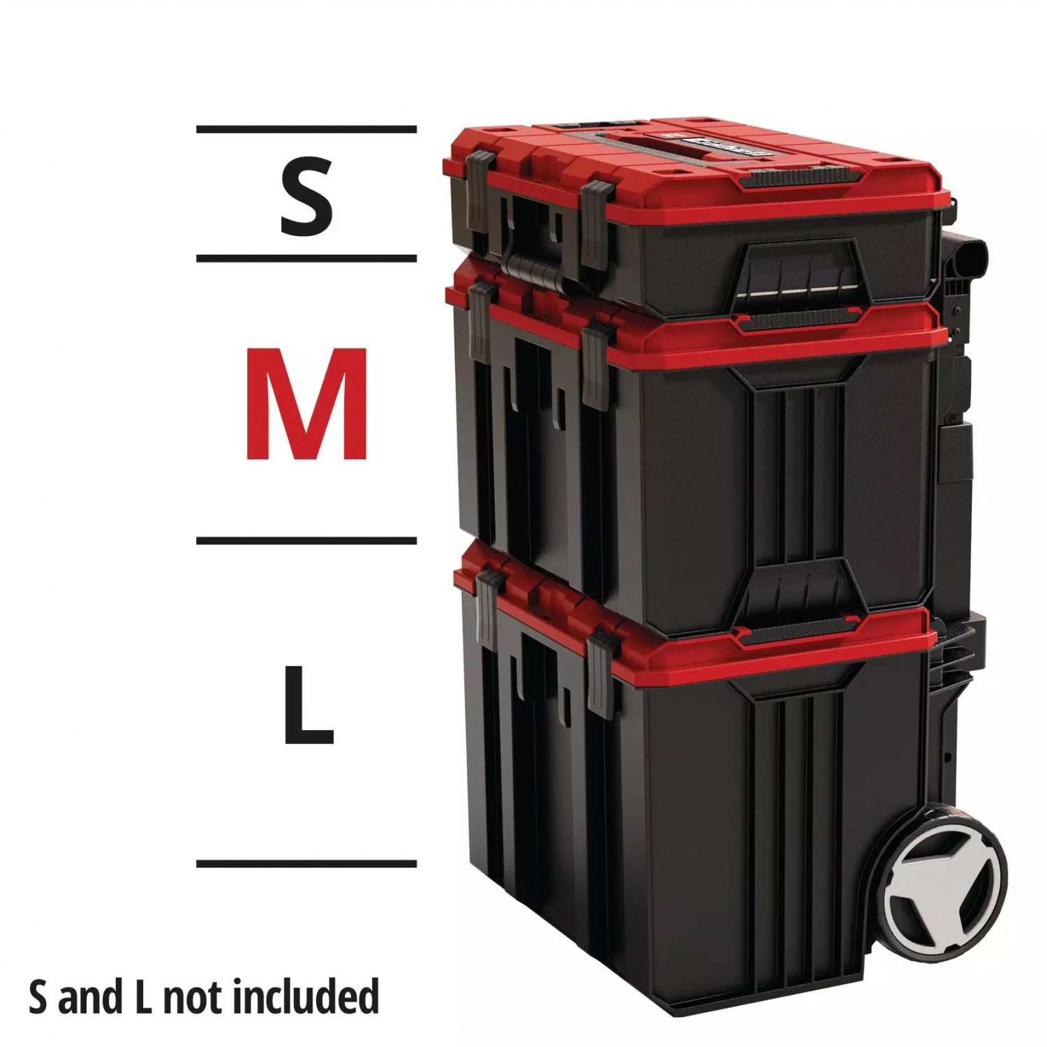 Einhell กล่องเครื่องมือพลาสติกไซส์ M รุ่น E-Case M